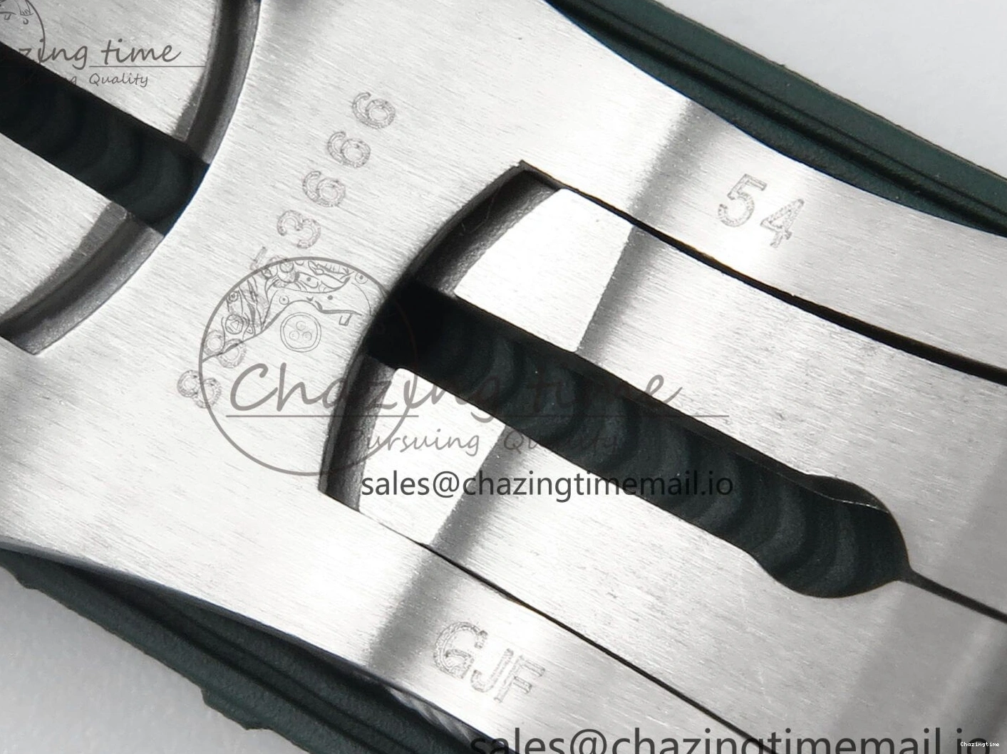 0401 Bold Seamaster Planet Ocean 600M 43.5mm SS SCF 1:1 Best Edition Green Bezel Gray Dial on Green Rubber Strap A8900 Super Clone 7666